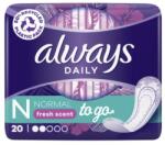 Always Tisztasági betét ALWAYS Sing normál deo 20 darabos - fotoland