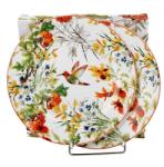 Duo Gift Kolibri madaras porcelán desszertes tányér készlet - 2 darabos (IMO-CHH-66098)