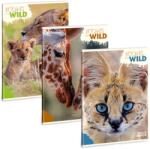 Ars Una Icons of the Wild 25 (5492) A4 extra kapcsos sima füzet (53804921)