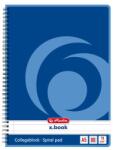 Herlitz College A5 80lapos lefűzhető vonalas spirálfüzet (00297515)