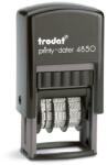 Trodat Dátum+szöveg bélyegző Trodat 4850 25x5 mm, párna nélkül (BE82914)