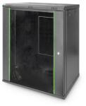 ASSMANN Rack Dynamic Basic 19 785x600x450 16U fekete fali rack szekrény (DN-19 16-U-EC-SW)