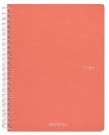 Fedrigoni Ecoqua A5 70lapos korall vonalas spirálfüzet (19148205)