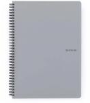 KARTON P+P Pastelini Grey A4 60 lapos vonalas spirálfüzet (8-804)