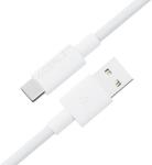 ACEFAST Cablu Acefast (C18-04) - USB to Type-C, Fast Charging, 3A, BendResistant, Nylon Braid, 1.2m - White
