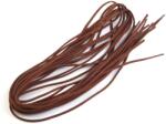 Fashion Eco bőr zsinór DIY karkötőkhöz, nyakláncokhoz, dekorokhoz, 3mm, 310118, konyak barna