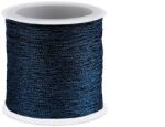 Fashion Sodrott lurex zsinór, karácsonyi, Ø0, 3mm, 50m, 310339, sötétkék