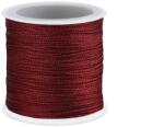 Fashion Sodrott lurex zsinór, karácsonyi, Ø0, 3mm, 50m, 310339, bordó