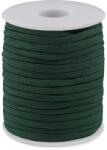 Fashion Paracord zsinór, ejtőernyő zsinór karkötőkhöz, Ø4 mm, 5m, 310177, sötétzöld