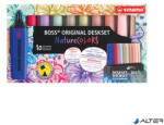 STABILO Szövegkiemelő készlet, 2-5 mm, STABILO "BOSS original NatureCOLORS Wildflowers", 10 különböző szín (7010-3-5) - alter