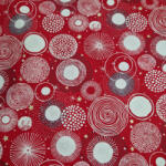  Karácsonyi textil - piros