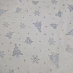  Karácsonyi textil - ezüst karácsonyfás