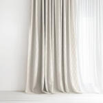Goldea draperie decorativă natura - crenguțe pe fond natural 220x135 cm