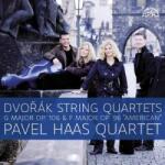 Supraphon 2LP Pavel Haas Quartet: String Quartets G Major Op. 106 & F Major Op. 96 "American