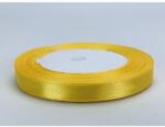  Sárga szatén szalag 1cm x 22méter - kosarbolt