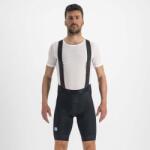 SPORTFUL Rövid kerékpáros nadrág kantárral - BODYFIT PRO LTD - fekete