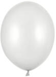 Partydeco Lufi Strong 5" (12cm-es) Latex léggömb, 100db/csomag, metál Ezüst (LUFI251587)