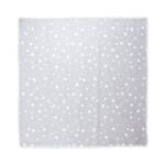 Lorelli Muszlin takaró 80x80 cm - Grey With Stars - palincsjatek