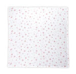 Lorelli Muszlin takaró 80x80 cm - White With Rose St - palincsjatek