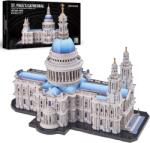 Piececool Puzzle 3D, Catedrala St. Paul's, Piececool, metal, 639 piese