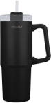 Homely Termos Straw Tumbler 900ml Negru Midnight (01-34498)