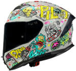 Pilot Alpha SV Negru/gri mat Cască Moto Față întreagă ECE 22.06 1550gr cu Sunvisor PIL000KRA136 (PIL000KRA136)