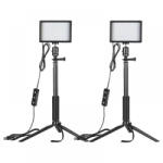 Neewer B07T8FBZC2 Panou LED Cu Luminozitate 1000 Lux Cu Trepied (B07T8FBZC2)