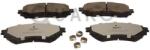 QUARO set placute frana, frana disc QUARO SILVER CERAMIC QP9911C (QP9911C)
