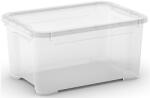 Keter T BOX XS tárolódoboz, 26, 5 x 38 x 19 cm, átlátszó (00695-001) 254721 (254721)