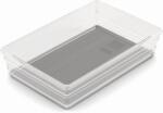 KIS SISTEMO 7 Rendszerező, 22, 5 x 15, 5 x 5 cm, átlátszó/szürke (10016-A94) 244693 (244693)
