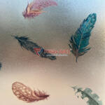 d-c-fix Színes Tollak (Finja) Ragasztó Nélküli Belátás Elleni Ablakfólia (5 m x 67, 5 cm ) (216-8038-5M)