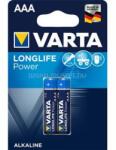 VARTA Longlife Power AAA (LR03) alkáli mikro ceruza elem 2db/bliszter (4903121412) (4903121412)