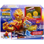 Mattel Hot Wheels: Monster Trucks Power Smashers tűzszörny pályaszett - Mattel