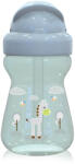 Lorelli Mini szívószálas sport itató - Animals Mint Green
