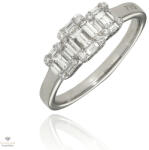 Gyűrű Ponte Vecchio 18 karátos gyémánt gyűrű 54-es méret - CA1512-50BRW-54