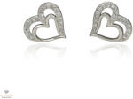 Újvilág Kollekció Ezüst szív fülbevaló - 02107-210