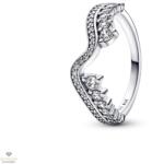 Pandora hullám gyűrű 50-es méret - 192543C01-50