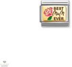 NOMINATION "Legjobb Anya rózsa" charm - 030289-14