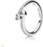 Pandora szív gyűrű 50-es méret - 191023CZ-50