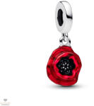 Pandora vörös virág függő charm - 793917C01