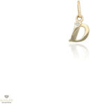 Újvilág Kollekció Arany "D" betű medál - FMO30D