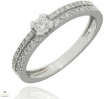Újvilág Kollekció Fehér arany gyűrű 52-es méret - B49088