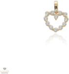 Újvilág Kollekció Arany szív medál - 09S139-3-TC_KT
