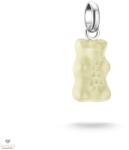 THOMAS SABO x HARIBO Charm Club Connect fehér gumimaci kristályüveg charm medál - CC1275-017-14