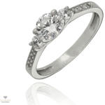 Újvilág Kollekció Fehér arany gyűrű 55-ös méret - P2158F-55
