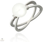 Gyűrű Bibigi fehér arany gyűrű 53-as méret - ANB2269BAD-53