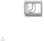 NOMINATION "J" betű charm - 330113-10