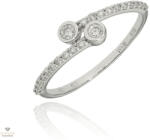 Újvilág Kollekció Fehér arany gyűrű 55-ös méret - B21331