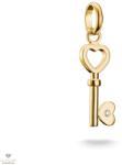 Thomas Sabo Charm Club Connect aranyozott szerelemkulcs charm medál - CC1241-414-14