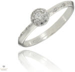 Újvilág Kollekció Fehér arany gyűrű 55-ös méret - P1910F-55